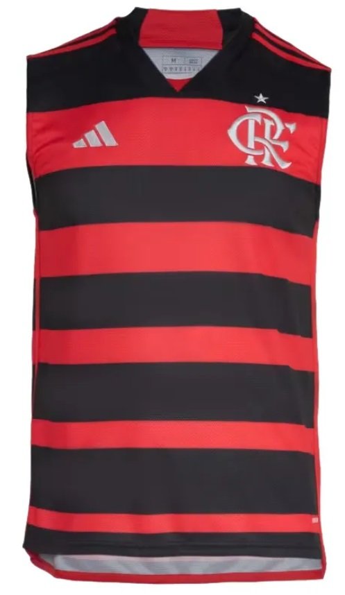 Camisa Regata I Flamengo 2024 Adidas oficial 